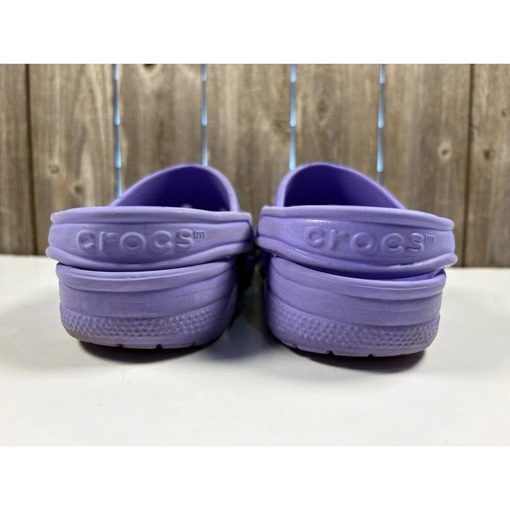Crocs Classic Clog Kids Mens 4 / Women’s 6 Purple Slip-On Comfort Shoes